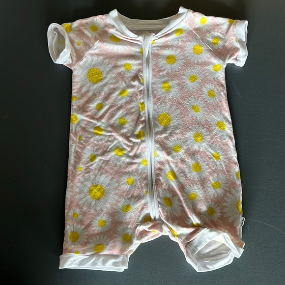 little sleepies Other - Little Sleepies Daisy Shortie Romper 6-12m